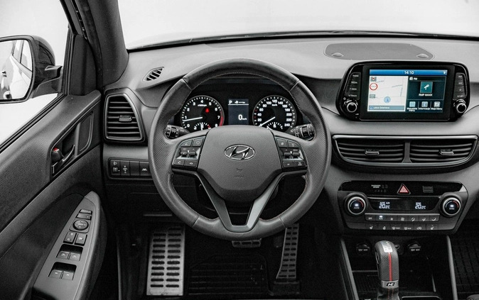 Hyundai Tucson cena 114850 przebieg: 65861, rok produkcji 2020 z Biała małe 742